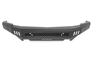 Chevrolet Silverado 1500 Front Bumper - Rough Country - High Clearance - Flat Black - '07-'13 Chevrolet Silverado 1500 Front Bumper - Rough Country - High Clearance - Flat Black - '07-'13